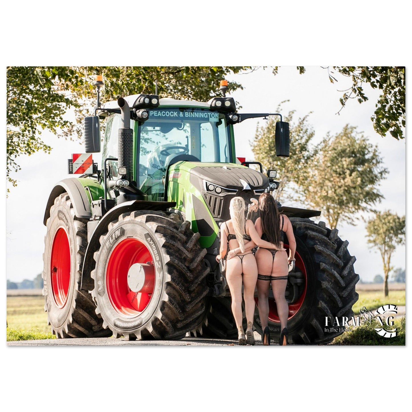 Farming In The Flesh X TruckerGirl850 Fendt Poster