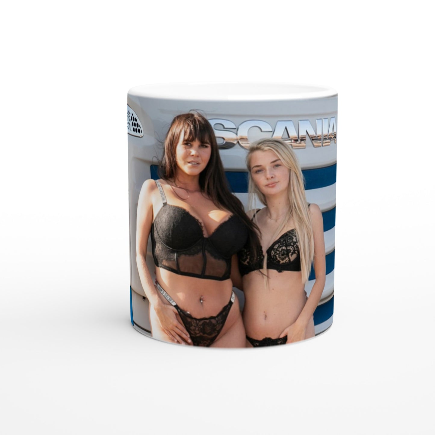 Farming In The Flesh X TruckerGirl850 Scania Mug