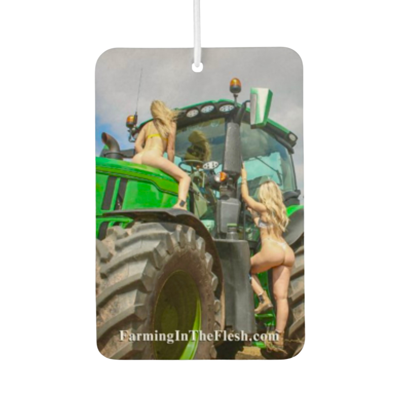 Sexy Green Tractor Collab Air Freshener