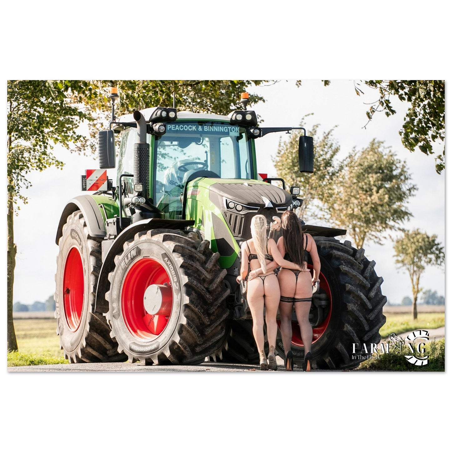 Farming In The Flesh X TruckerGirl850 Fendt Poster