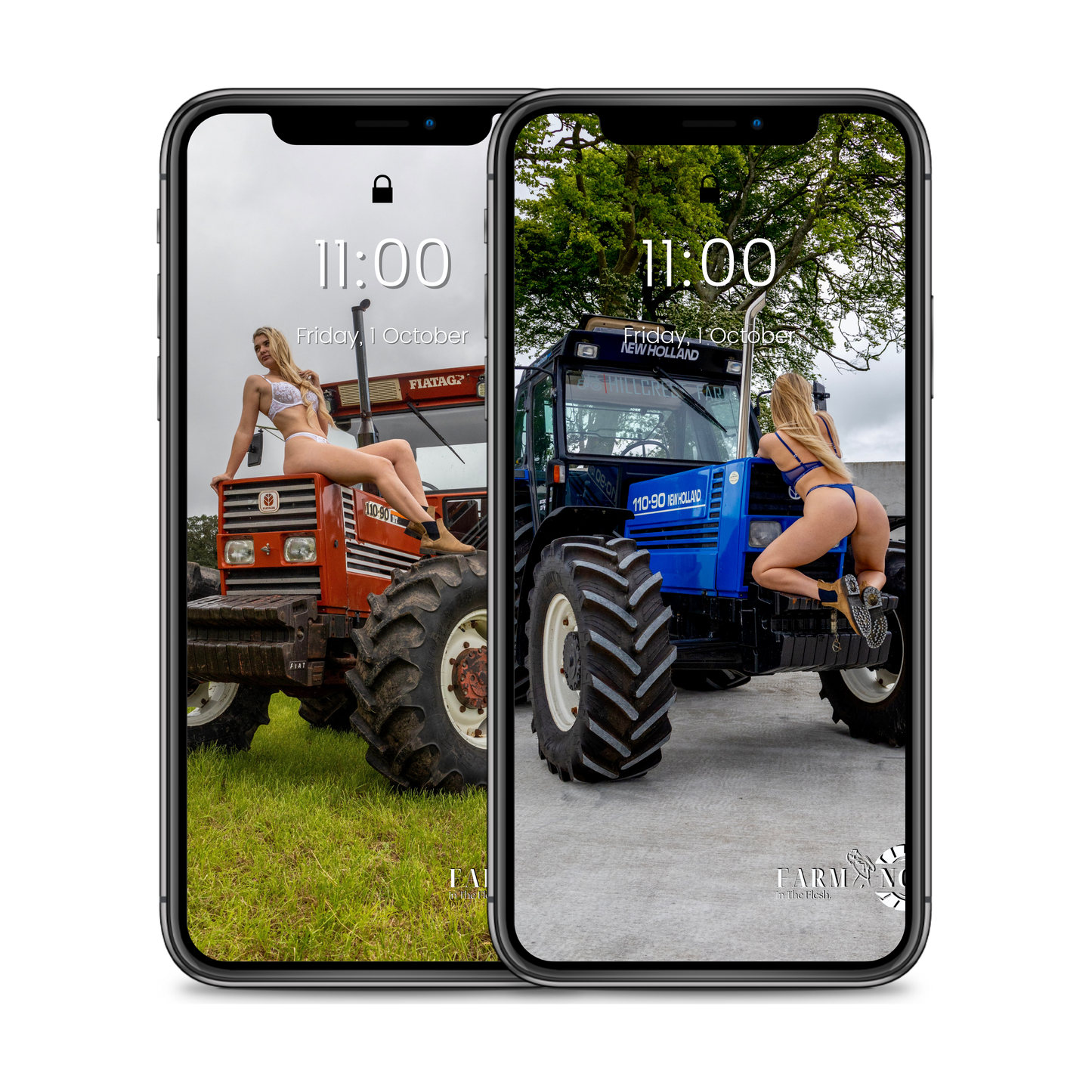 Classic 110-90 Fiat/New Holland Phone Wallpapers