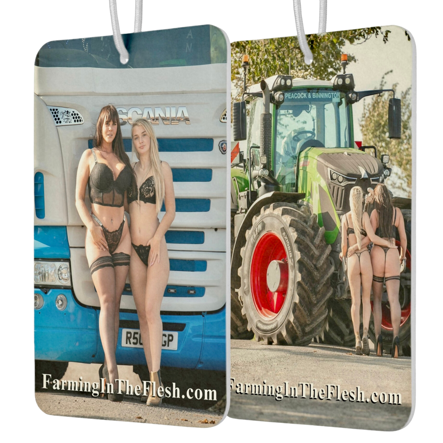 Farming In The Flesh X TruckerGirl850 Air Freshener