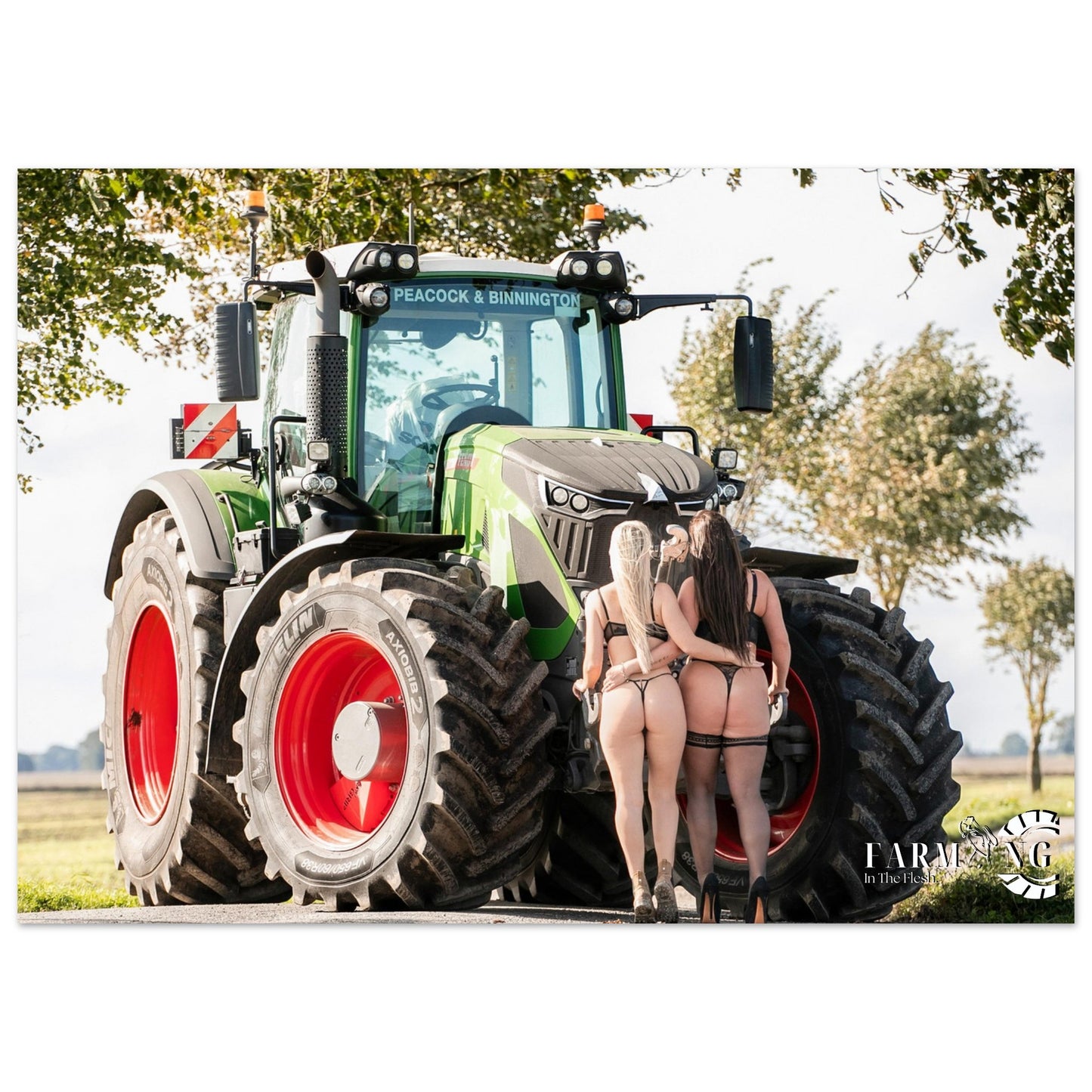 Farming In The Flesh X TruckerGirl850 Fendt Poster