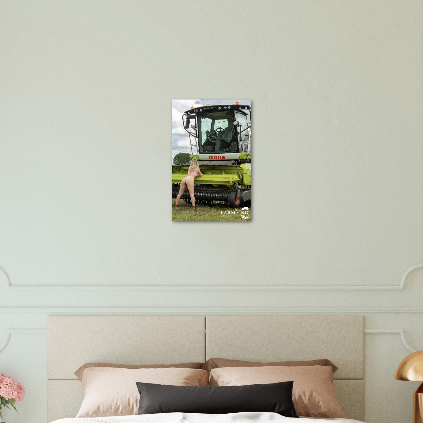 Claas Forager Poster