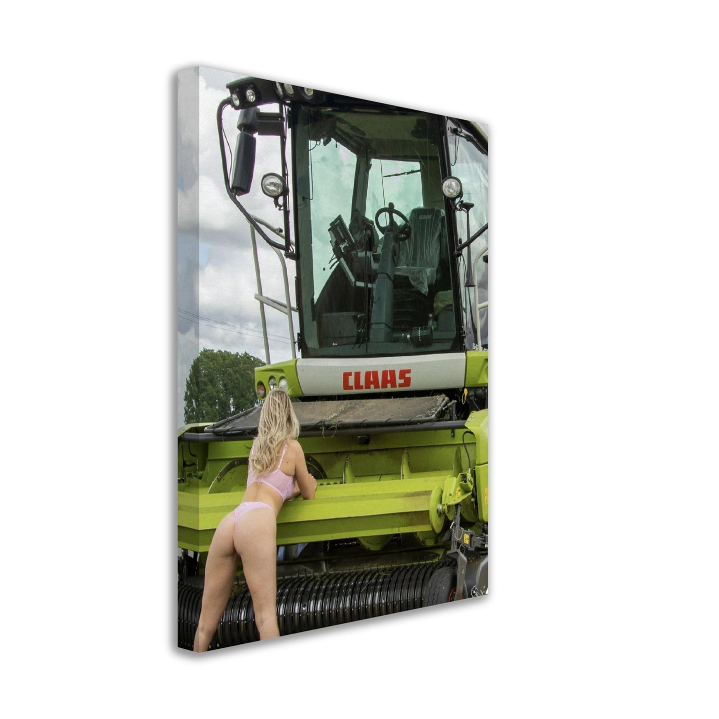 Claas Forager Canvas