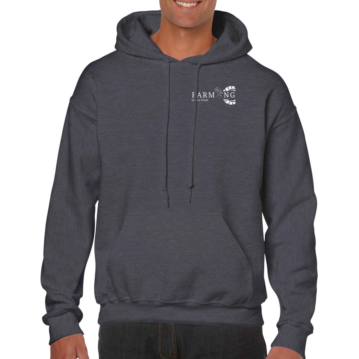 Grey Farming In The Flesh Hoodie