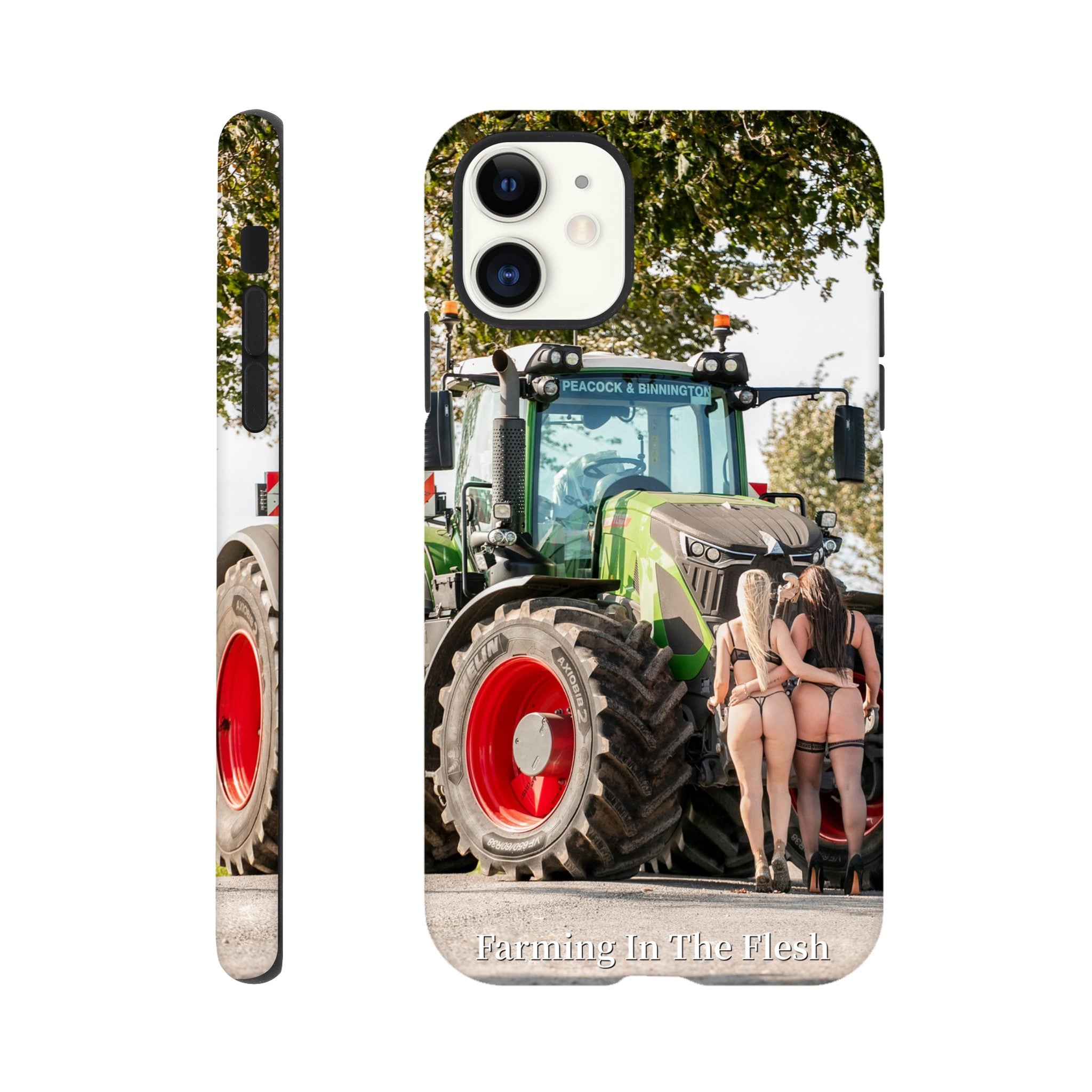 Farming In The Flesh X TruckerGirl850 Fendt Phone Case