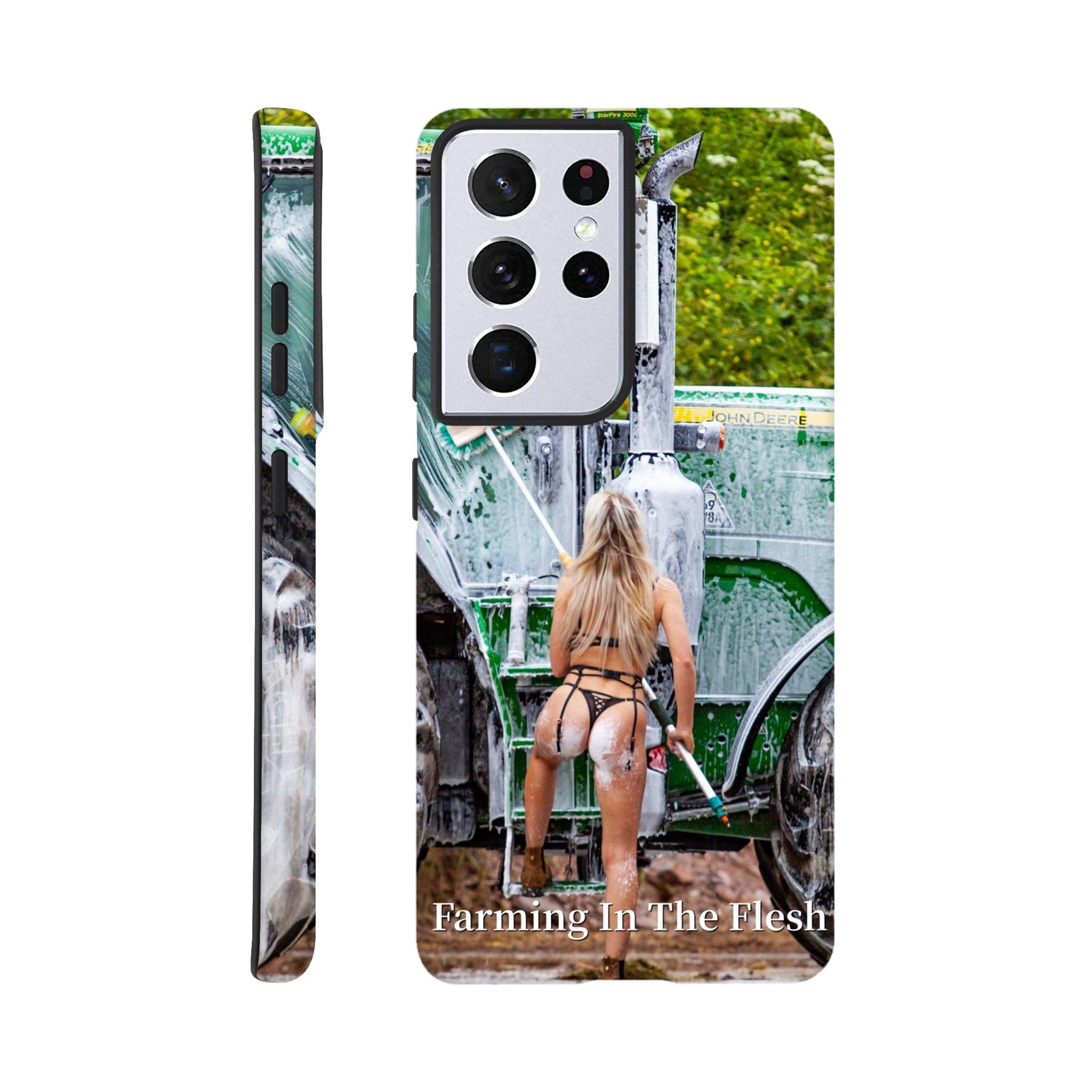 John Deere Phone Case Farming In The Flesh