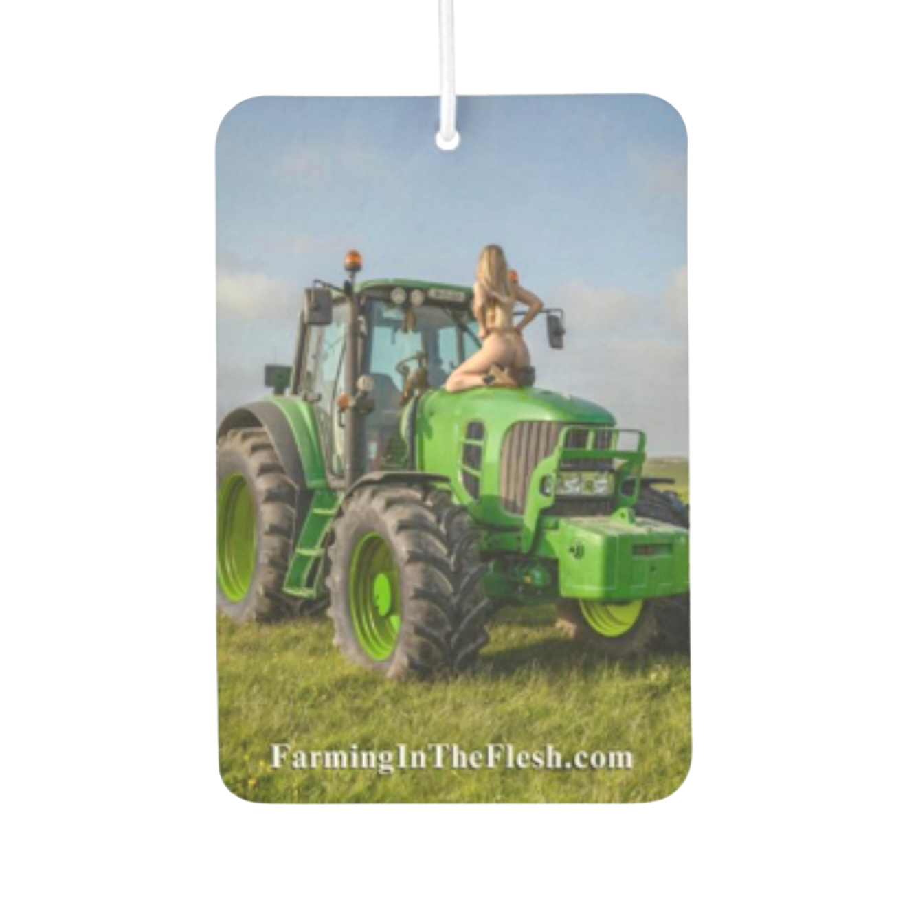 Sexy Classic Green Tractor Air Freshener (PRE ORDER)