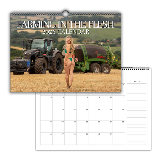 Farming In The Flesh 2026 Calendar (PRE ORDER)