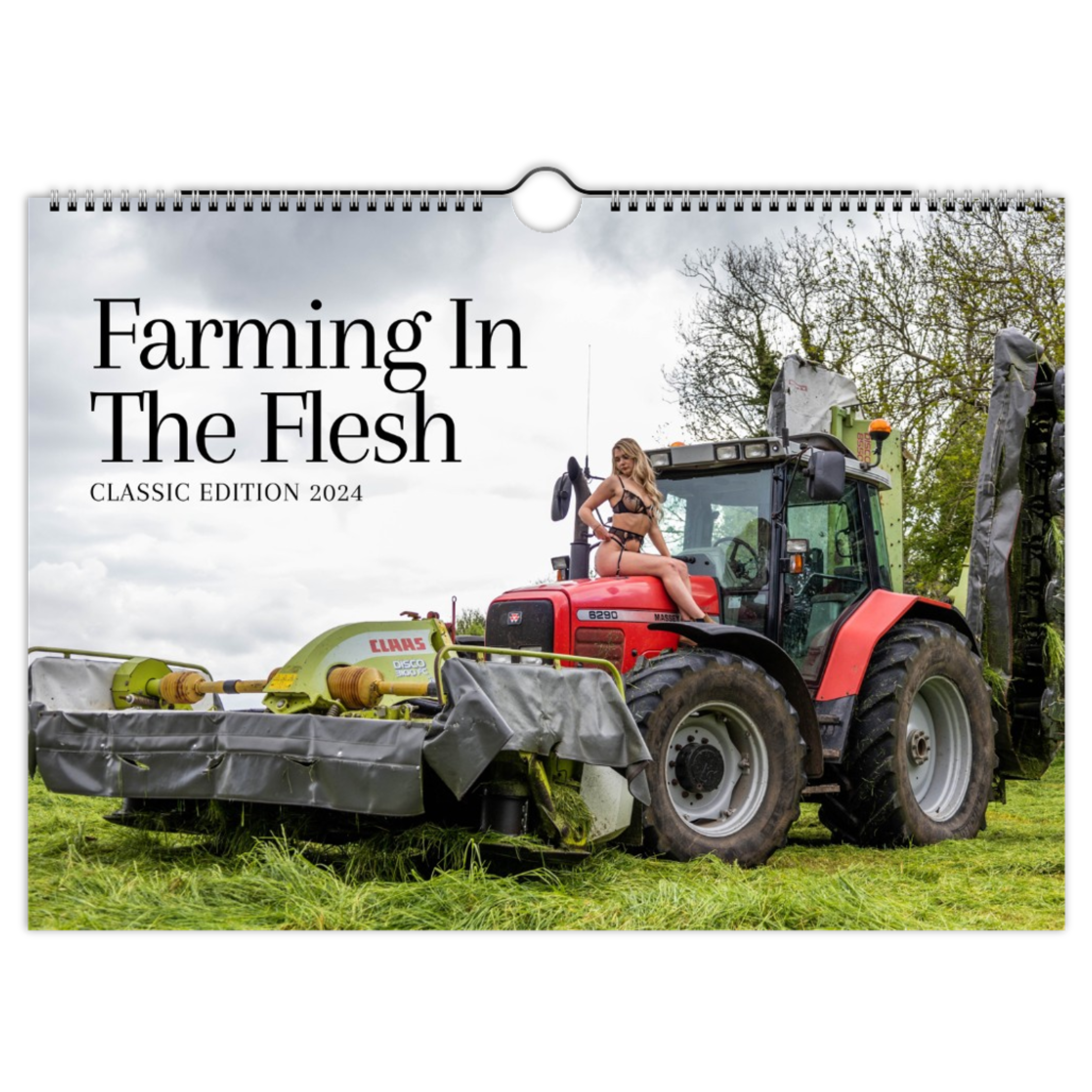 Farming In The Flesh 2024 Calendar Classic Edition   PREORDER 12 