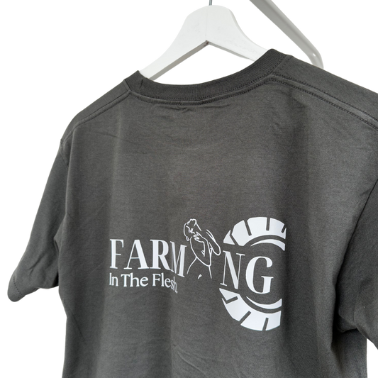 Grey Farming In The Flesh T-Shirt