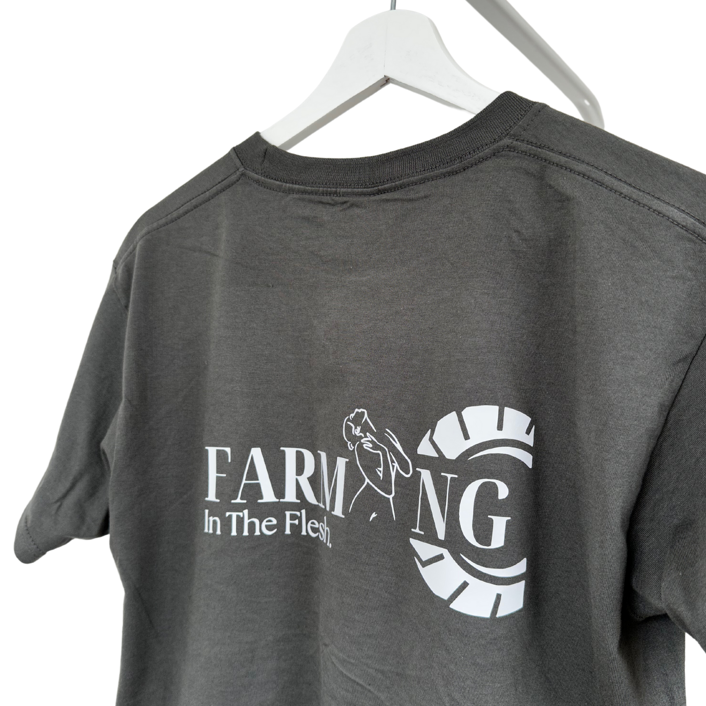 Grey Farming In The Flesh T-Shirt