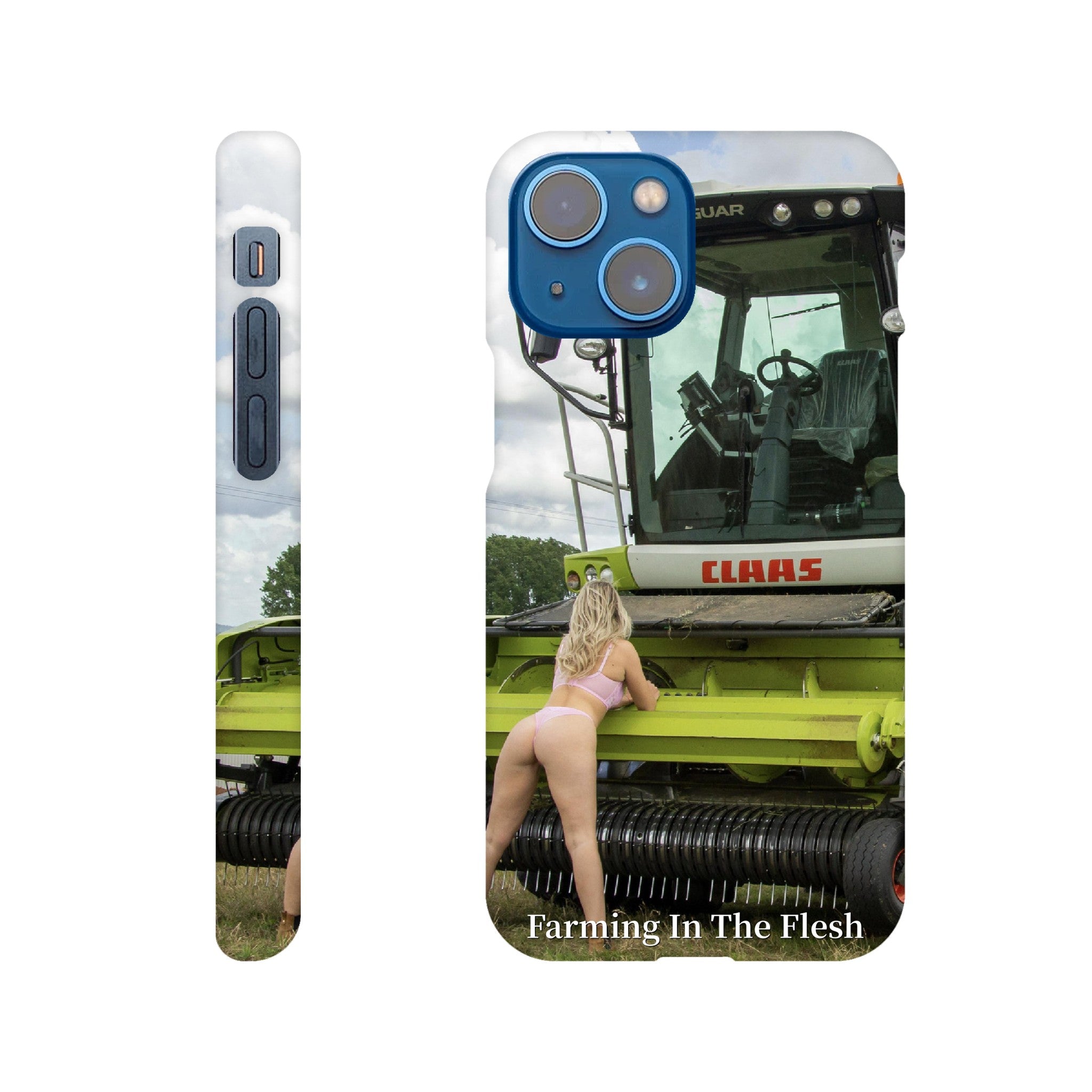 Claas Forager Phone Case Farming In The Flesh