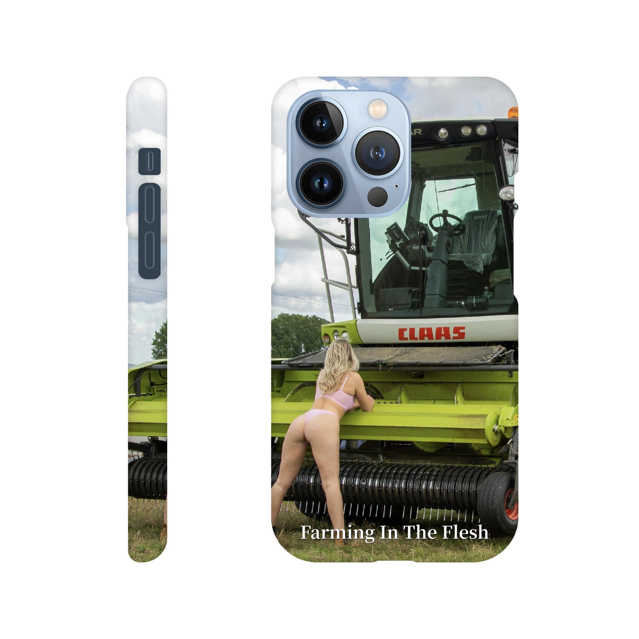 Claas Forager Phone Case Farming In The Flesh