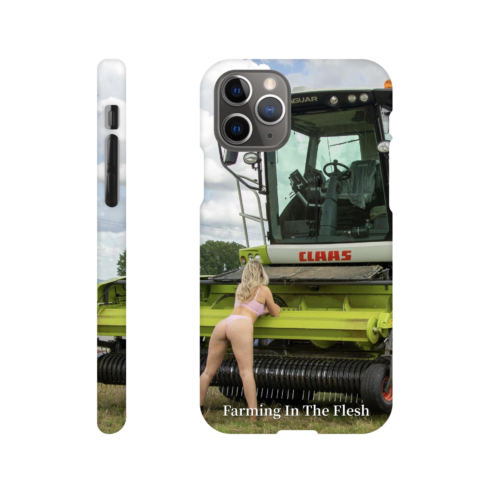 Claas Forager Phone Case Farming In The Flesh